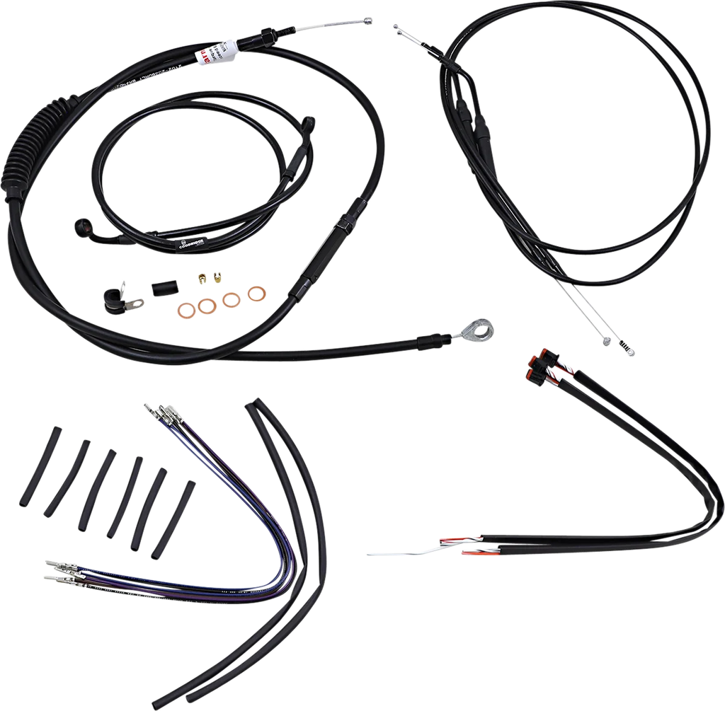 Burly Brand Control Kit - 14" Ape Hanger Handlebars B30-1107 - Main Product View
