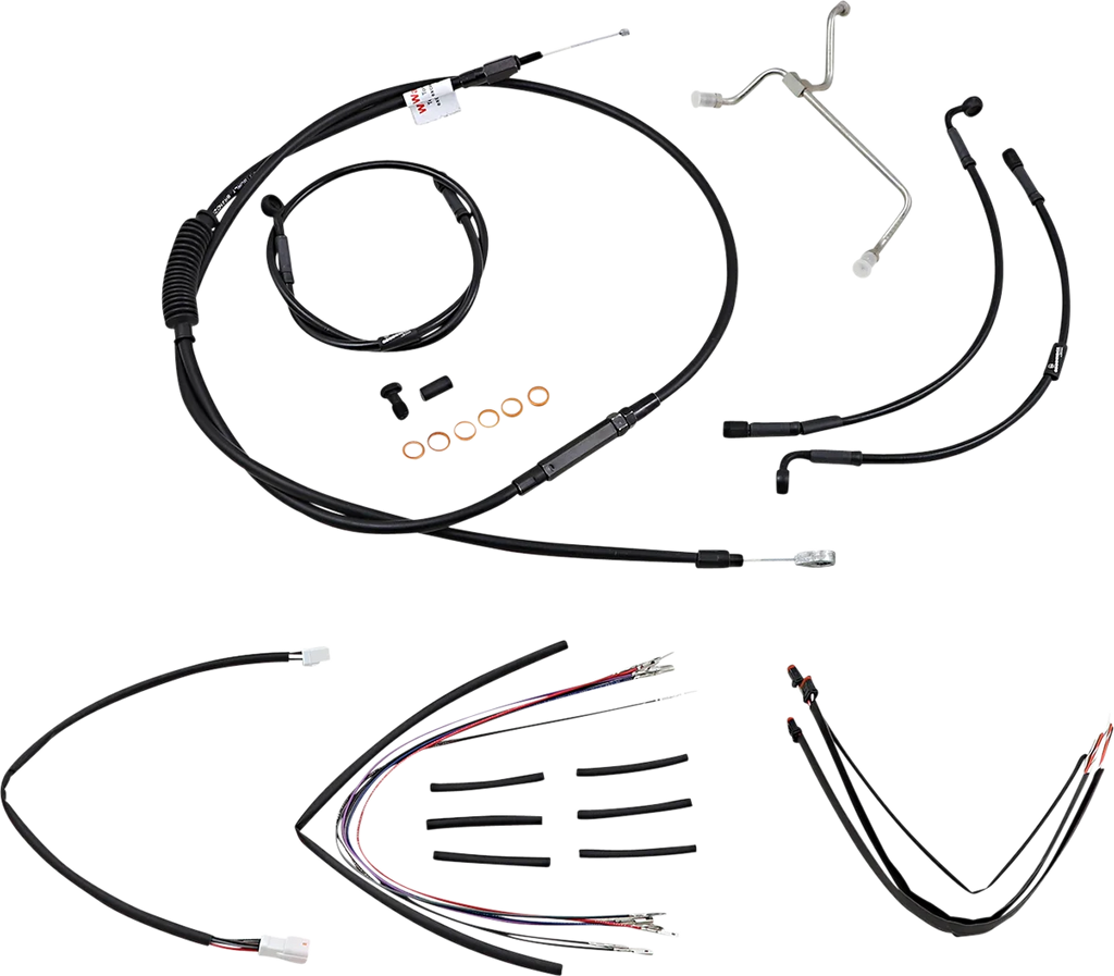 Burly Brand Control Kit - 14" Ape Hanger Handlebars B30-1170 - Main Product View