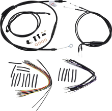 Load image into Gallery viewer, Burly Brand Control Kit - 14" Ape Hanger Handlebars B30-1009 - Main Product View