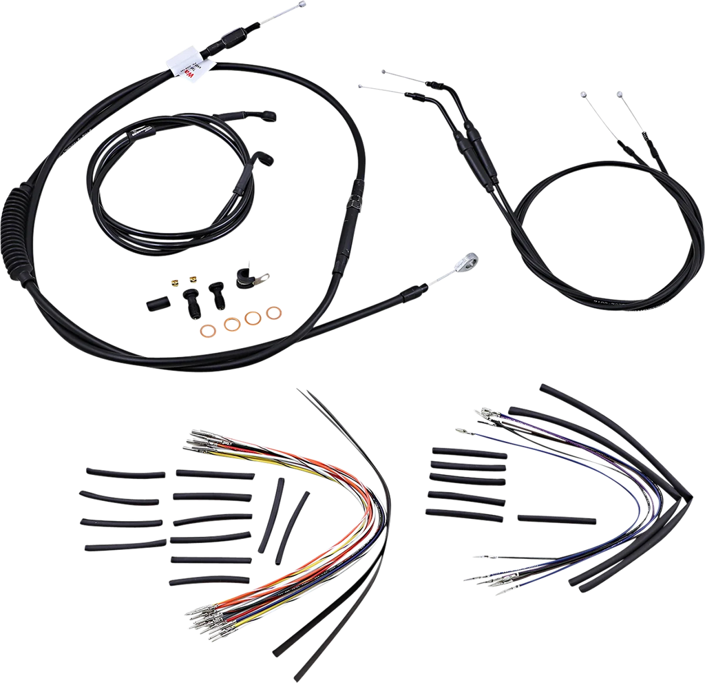 Burly Brand Control Kit - 14" Ape Hanger Handlebars B30-1043 - Main Product View