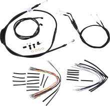 Load image into Gallery viewer, Burly Brand Control Kit - 14" Ape Hanger Handlebars B30-1043 - Main Product View