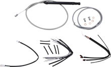 Load image into Gallery viewer, Burly Brand Control Kit - 14" Gorilla Handlebars - Stainless B30-1249 - Main Product View