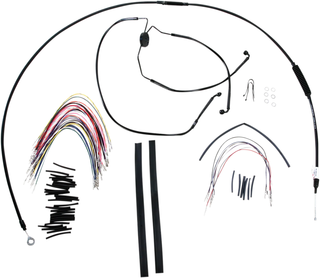 Burly Brand Control Kit - 15" Ape Hanger Handlebars B30-1101 - Main Product View