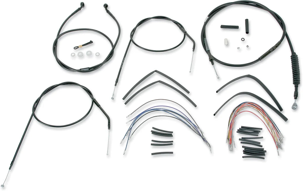 Burly Brand Control Kit - 16" Ape Hanger Handlebars B30-1001 - Main Product View