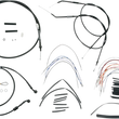 Load image into Gallery viewer, Burly Brand Control Kit - 16" Ape Hanger Handlebars B30-1005 - Main Product View