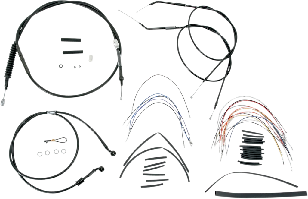 Burly Brand Control Kit - 16" Ape Hanger Handlebars B30-1005 - Main Product View