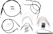 Load image into Gallery viewer, Burly Brand Control Kit - 16" Ape Hanger Handlebars B30-1005 - Main Product View