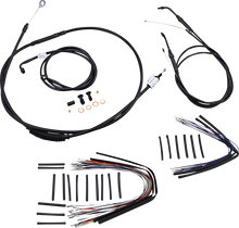 Load image into Gallery viewer, Burly Brand Control Kit - 16" Ape Hanger Handlebars B30-1041 - Main Product View
