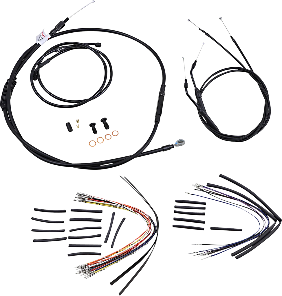Burly Brand Control Kit - 16" Ape Hanger Handlebars B30-1044 - Main Product View