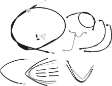 Load image into Gallery viewer, Burly Brand Control Kit - 16" Ape Hanger Handlebars B30-1171 - Main Product View