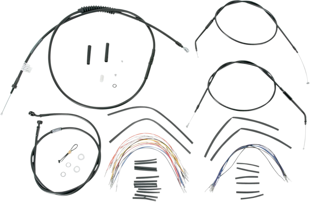 Burly Brand Control Kit - 16" Ape Hanger Handlebars B30-1171 - Detail View