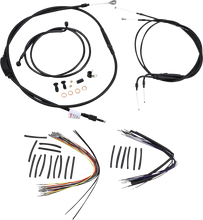 Load image into Gallery viewer, Burly Brand Control Kit - 16" Ape Hanger Handlebars B30-1013 - Main Product View