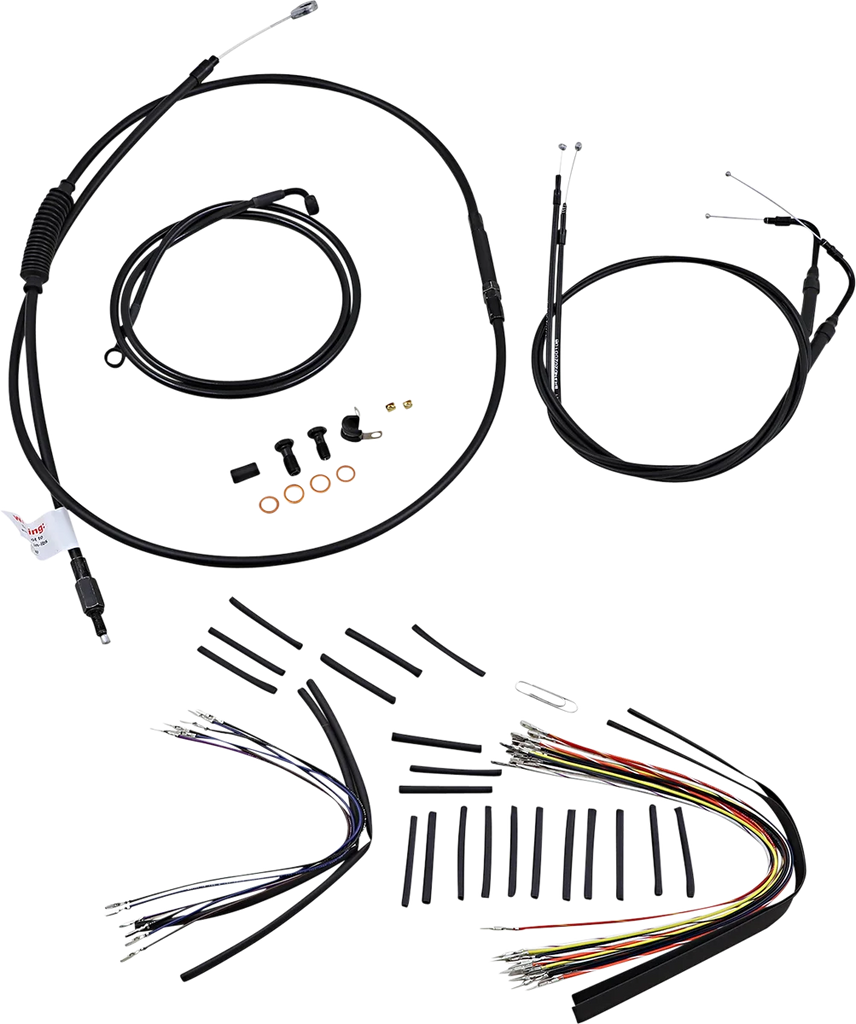 Burly Brand Control Kit - 16" Ape Hanger Handlebars B30-1014 - Main Product View