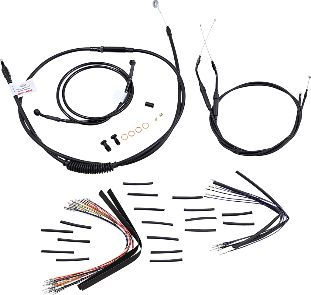 Burly Brand Control Kit - 16" Ape Hanger Handlebars B30-1035 - Main Product View