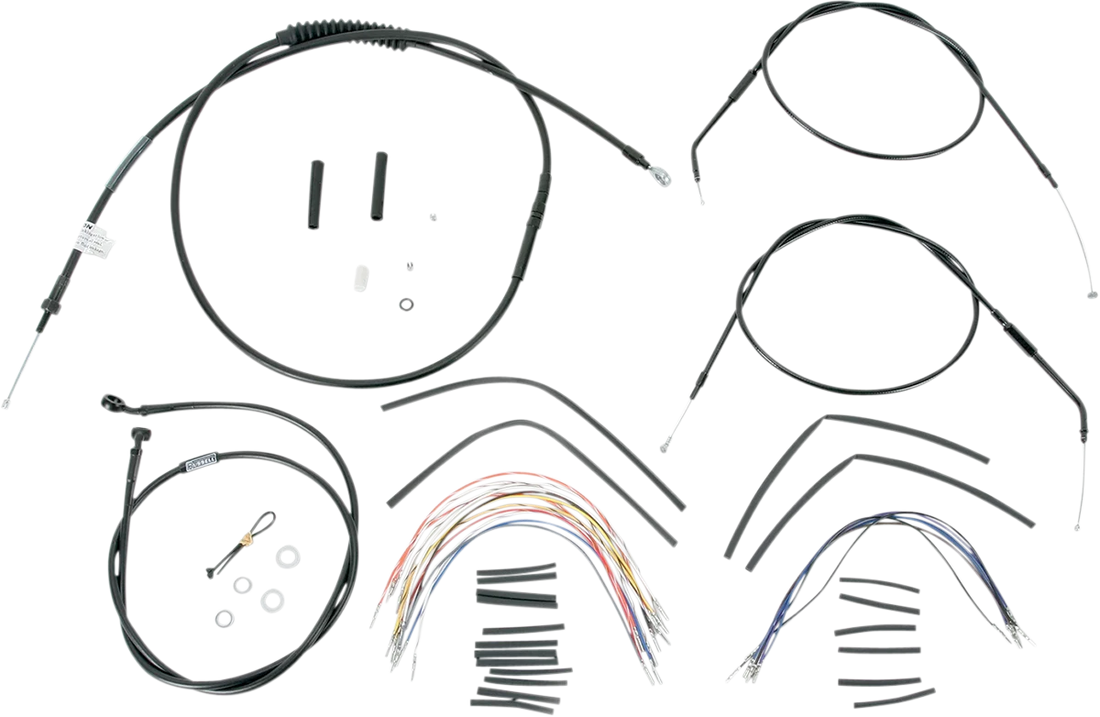 Burly Brand Control Kit - 16" Ape Hanger Handlebars B30-1035 - Detail View