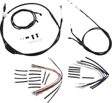 Load image into Gallery viewer, Burly Brand Control Kit - 16" Ape Hanger Handlebars B30-1038 - Main Product View