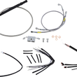 Load image into Gallery viewer, Burly Brand Control Kit - 16" Gorilla Handlebars - Stainless B30-1244 - Main Product View