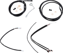 Load image into Gallery viewer, Burly Brand Control Kit - 18" Ape Hanger Handlebars - ABS B30-1187 - Main Product View