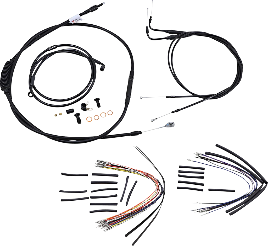Burly Brand Control Kit - 18" Ape Hanger Handlebars B30-1017 - Main Product View