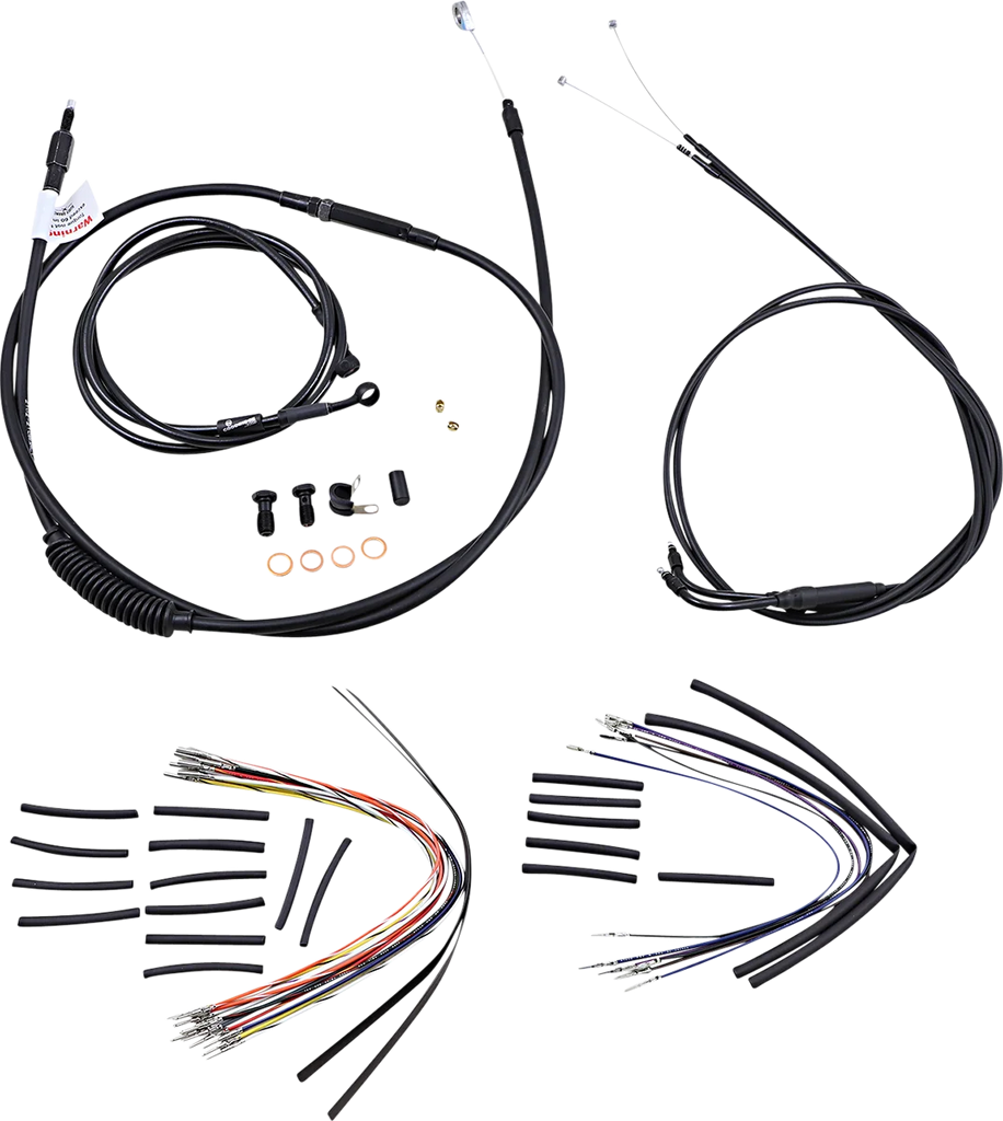 Burly Brand Control Kit - 18" Ape Hanger Handlebars B30-1019 - Main Product View