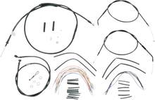 Load image into Gallery viewer, Burly Brand Control Kit - 18&quot; Ape Hanger Handlebars B30-1019 - Detail View