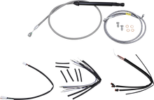Load image into Gallery viewer, Burly Brand Control Kit - 18" Gorilla Handlebars - Stainless B30-1251 - Main Product View