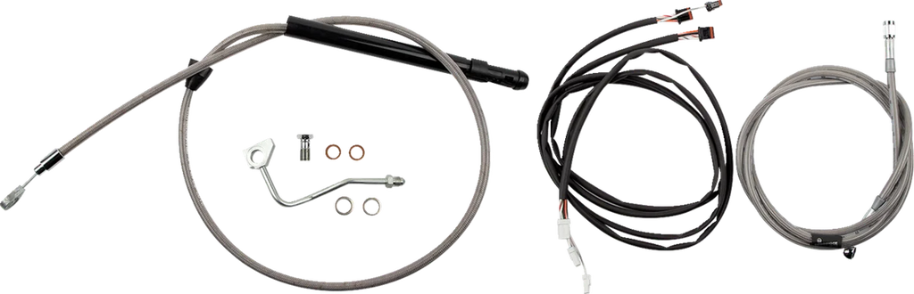 Burly Brand Control Kit - Bagger - 13" - Stainless Steel B30-1316 - Main Product View
