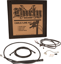 Load image into Gallery viewer, Burly Brand Control Kit - Bagger - 15" - Black B30-1315 - Side View