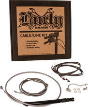 Load image into Gallery viewer, Burly Brand Control Kit - Bagger - 15" - Stainless Steel B30-1317 - Side View