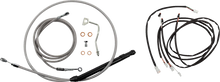 Load image into Gallery viewer, Burly Brand Control Kit - Gorilla Ape Hanger - 14" - Stainless Steel B30-1311 - Main Product View