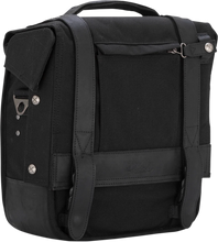 Load image into Gallery viewer, Burly Brand Detachable Saddlebag - Black B15-1000B - Side View
