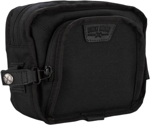 Burly Brand Handlebar Bag - Black Cordura B15-1012B - Main Product View