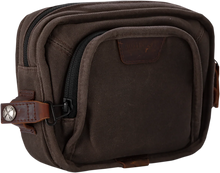 Load image into Gallery viewer, Burly Brand Handlebar Bag - Dark Oak B15-1012D - Main Product View
