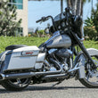 Load image into Gallery viewer, Burly Brand Handlebar - Bagger - 13" - TBW - Black B12-2001B - Side View