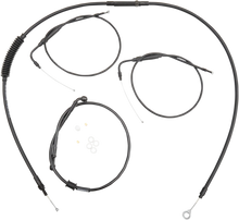 Load image into Gallery viewer, Burly Brand Handlebar Cable And Brake Line Kit - Clubman Handlebars B30-1099 - Main Product View