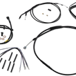Load image into Gallery viewer, Burly Brand Handlebar Cable and Brake Line Kit - 16" Wide Glide Gorilla Handlebars B30-1216 - Main Product View