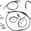 Load image into Gallery viewer, Burly Brand Handlebar Cable and Brake Line Kit - 16" Wide Glide Gorilla Handlebars B30-1216 - Side View