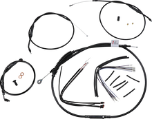 Load image into Gallery viewer, Burly Brand Handlebar Cable and Brake Line Kit - Extended