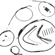 Load image into Gallery viewer, Burly Brand Handlebar Cable and Brake Line Kit - Extended