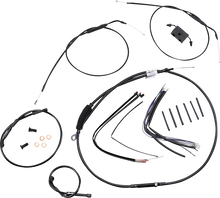 Load image into Gallery viewer, Burly Brand Handlebar Cable and Brake Line Kit - Extended