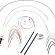 Load image into Gallery viewer, Burly Brand Handlebar Cable/Brake Line Kit - Complete - 14" Ape Hanger Handlebars - Stainless Steel B30-1158 - Detail View
