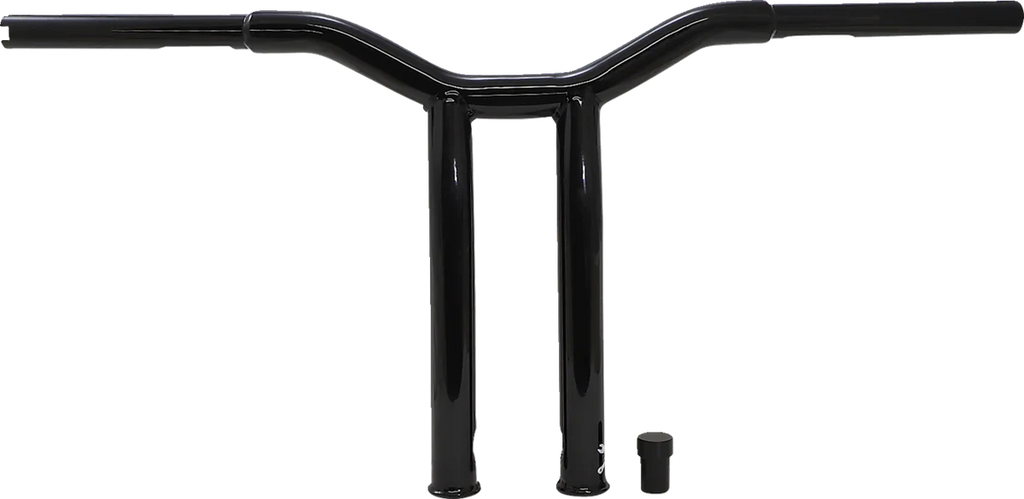 Burly Brand Handlebar - Dominator - Raked - 12" - Black B12-6052B - Main Product View