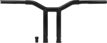 Load image into Gallery viewer, Burly Brand Handlebar - Dominator - Raked - 12" - Black B12-6052B - Detail View