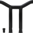 Load image into Gallery viewer, Burly Brand Handlebar - Dominator - Raked - 12" - Black B12-6052B - Detail View