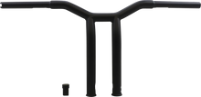 Load image into Gallery viewer, Burly Brand Handlebar - Dominator - Raked - 12" - Matte Black B12-6052SB - Main Product View