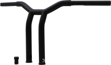 Load image into Gallery viewer, Burly Brand Handlebar - Dominator - Raked - 12" - Matte Black B12-6052SB - Side View