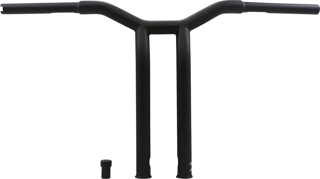 Burly Brand Handlebar - Dominator - Raked - 14" - Matte Black B12-6053SB - Main Product View