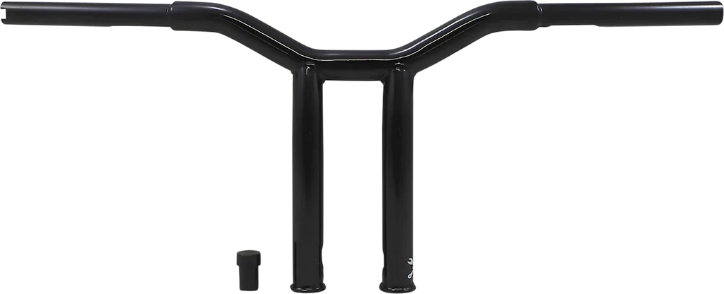 Burly Brand Handlebar - Dominator - Raked - 14" - Matte Black B12-6053SB - Detail View