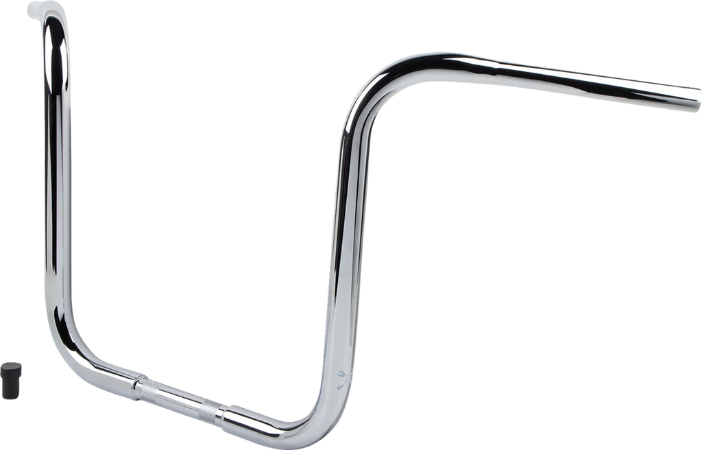 Burly Brand Handlebar - Gorilla Ape - TBW - 16" - Chrome B12-1503C - Installation View