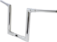 Load image into Gallery viewer, Burly Brand Handlebar - Jason - 12" - Chrome B12-6090C - Side View